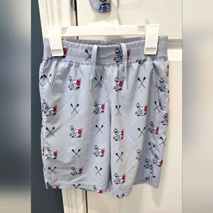 Golf Print Shorts